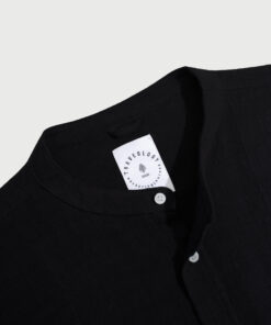 Alternative view of Cotton Linen Shirt Black