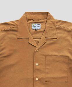 Alternative view of Basic Linen Shirt Ginger