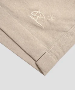 Alternative view of Short Linen Beige