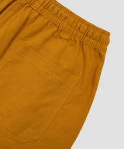 Alternative view of Short Linen Mustard