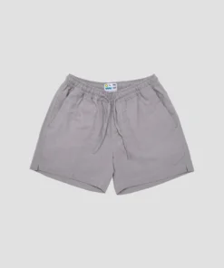 Short Linen Soft Lilac