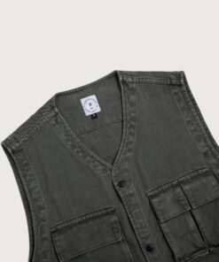 Alternative view of Multi Pocket Vest Dark Grey