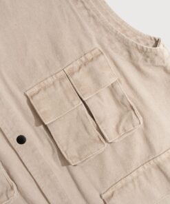 Alternative view of Multi Pocket Vest Cream