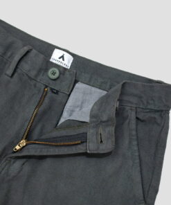 Alternative view of Short Cargo Denim Dark Grey w/ Button