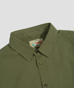Alternative view of Oversized Shirt Dark Green