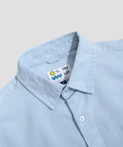 Alternative view of Oversized Shirt Sky Blue