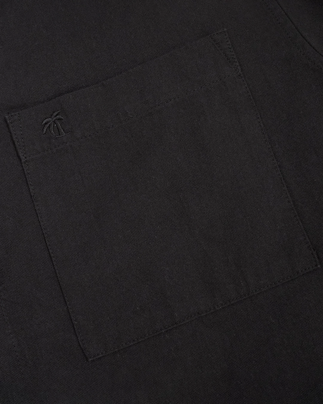 Oversized Shirt Black - Gambar 2