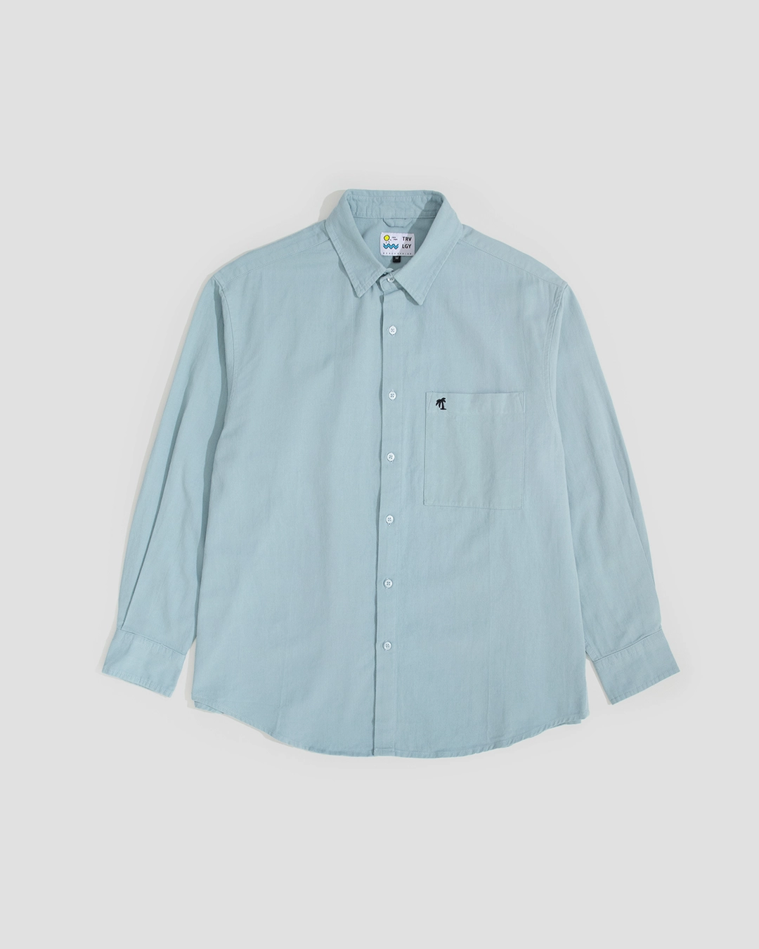 Oversized Shirt Air Blue