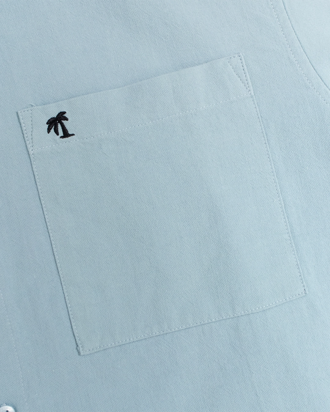 Oversized Shirt Air Blue - Gambar 5