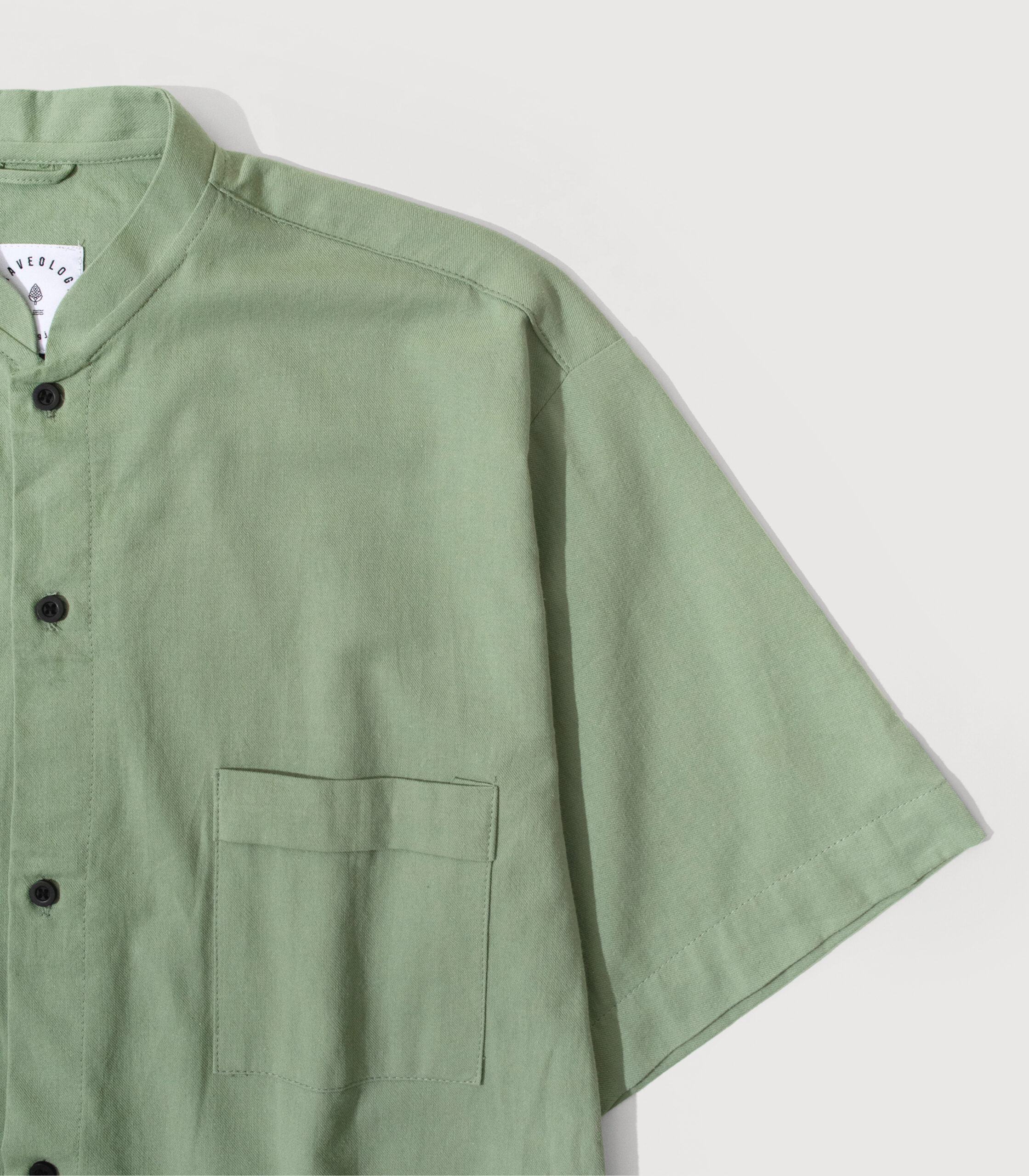 Adhwa Raya Shirt Green - Gambar 5