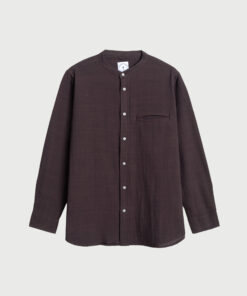 Cotton Linen Shirt Cocoa