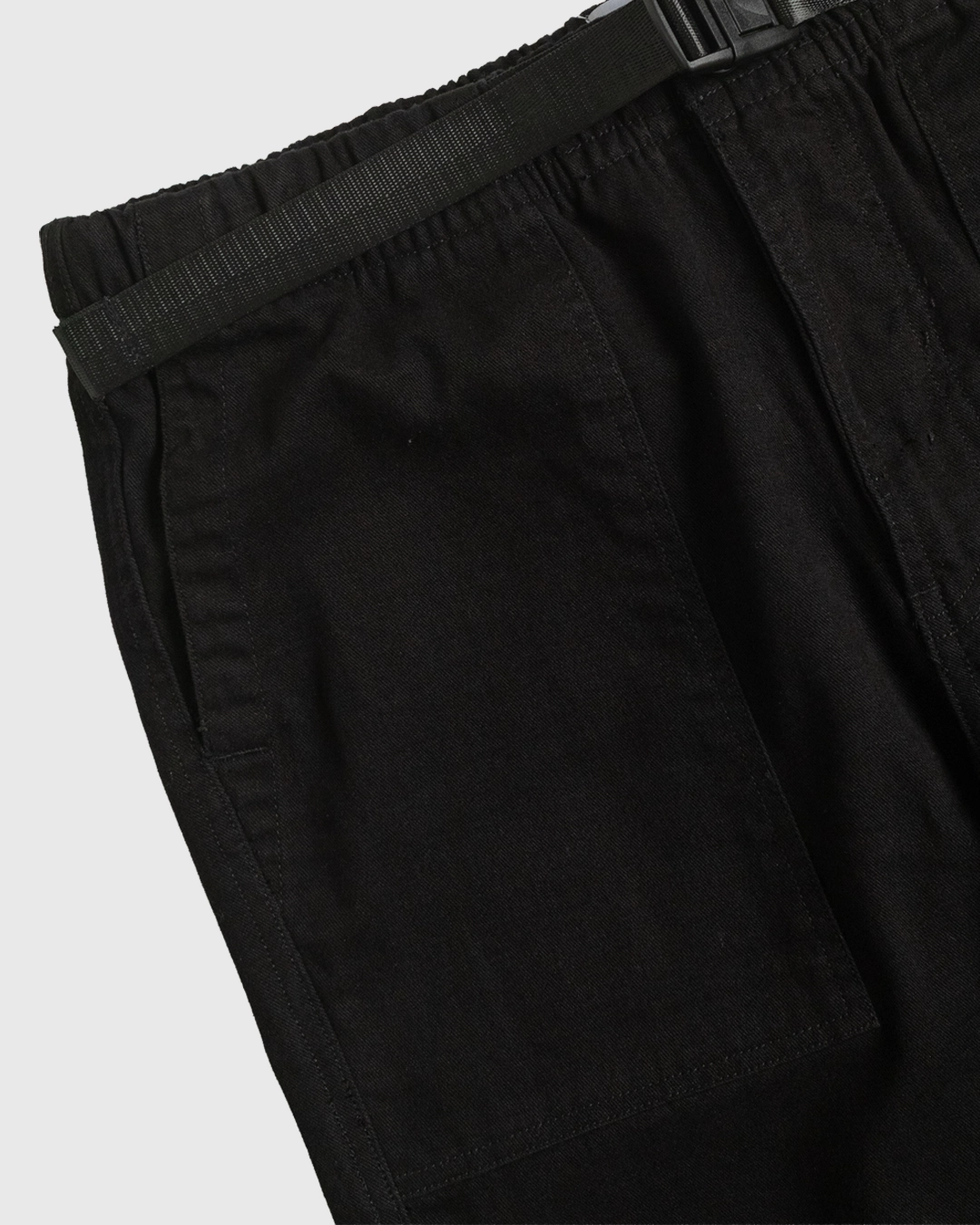 Buckle Long Pants Black - Gambar 6