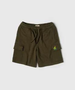 Short Fleece Cargo Army