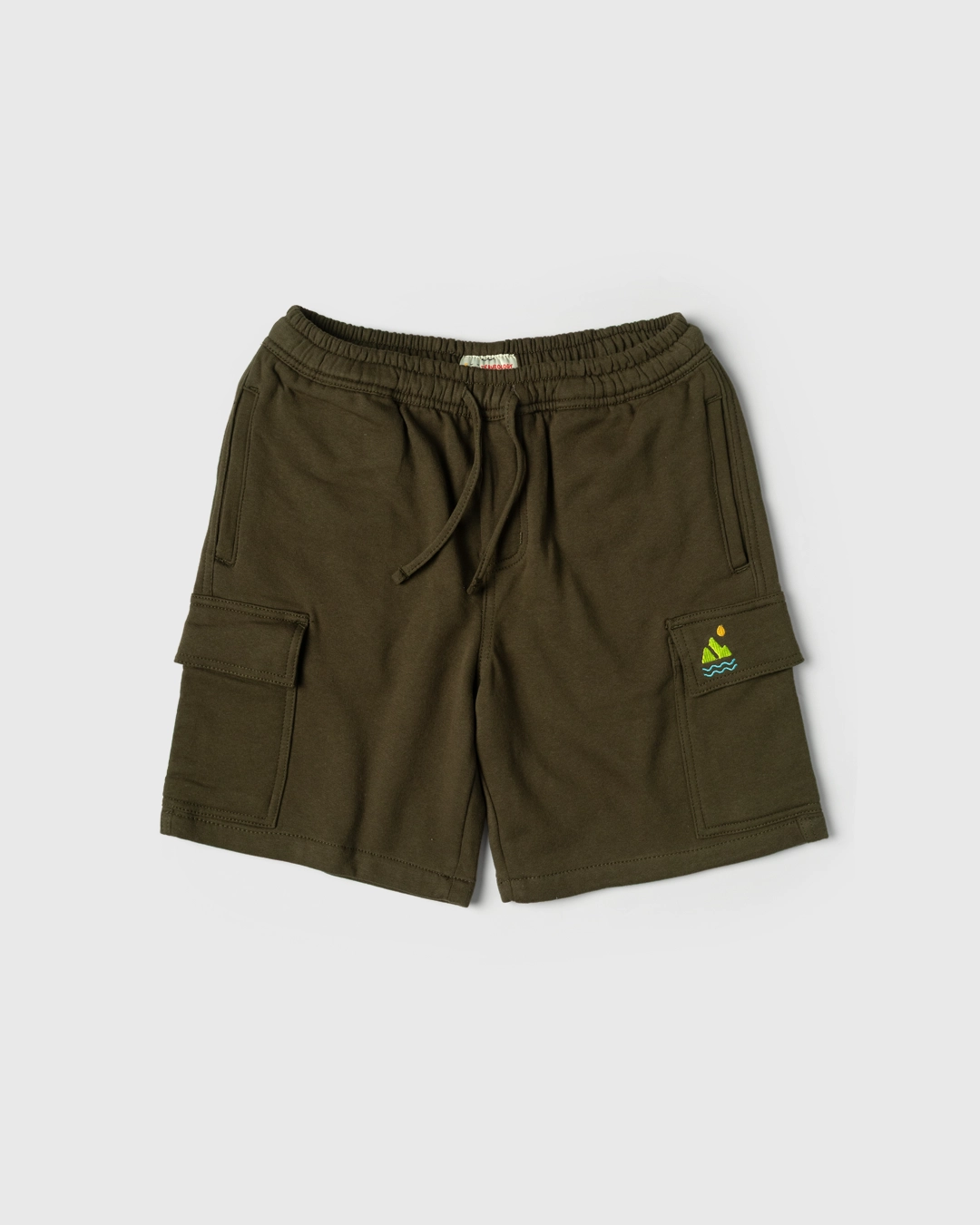 Short Fleece Cargo Army