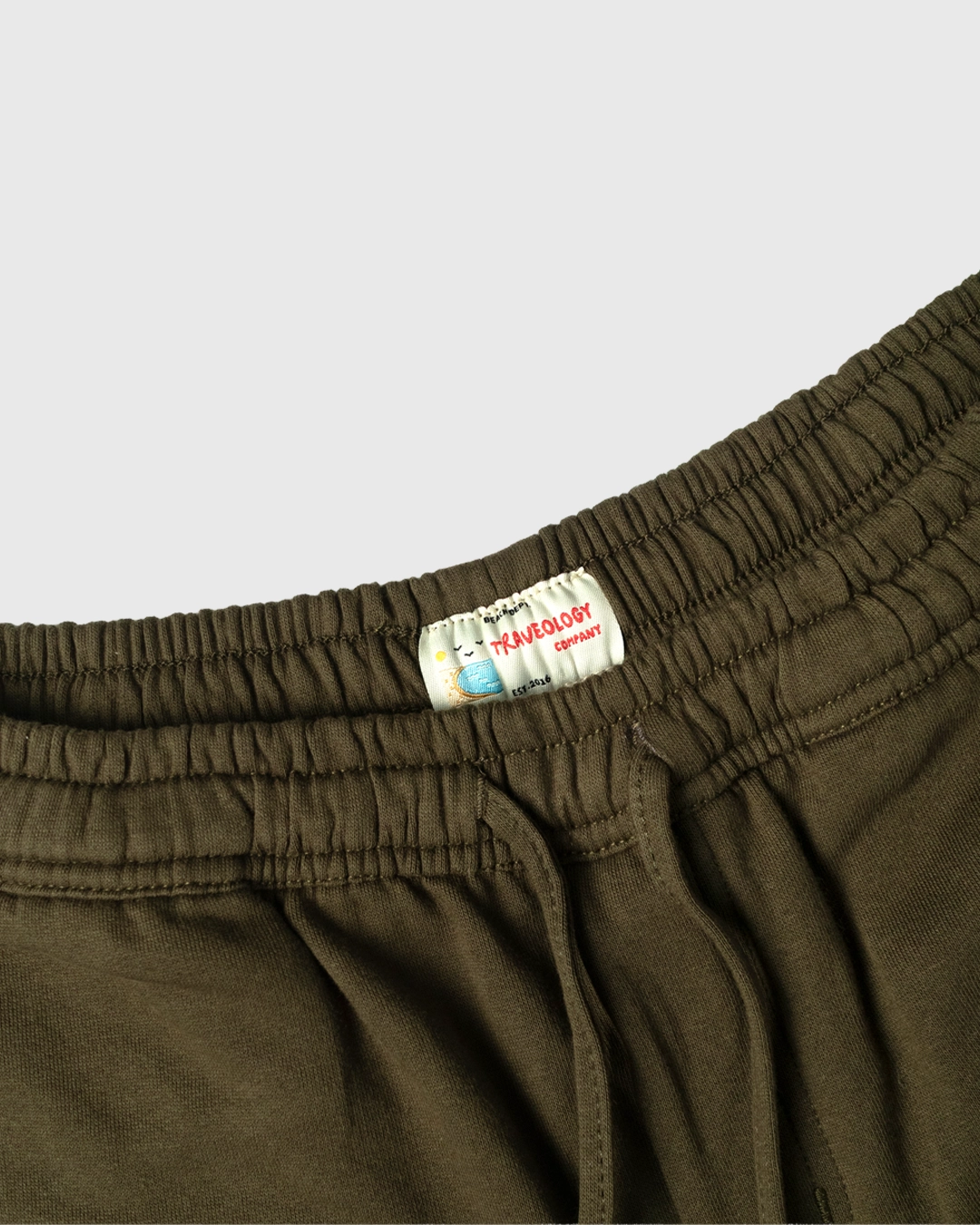 Short Fleece Cargo Army - Gambar 2