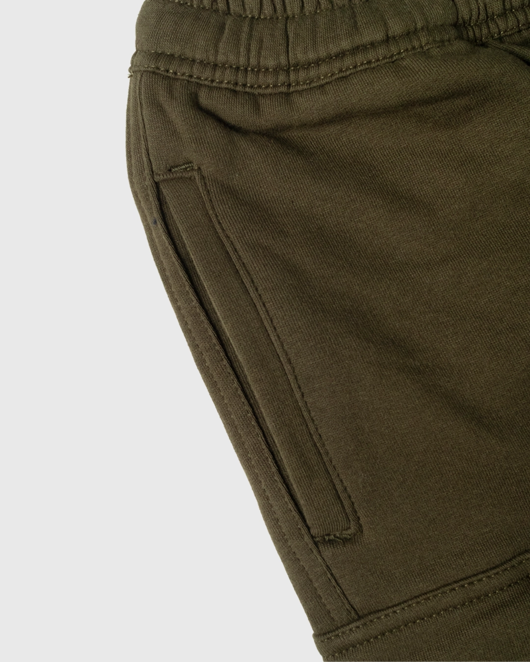 Short Fleece Cargo Army - Gambar 5