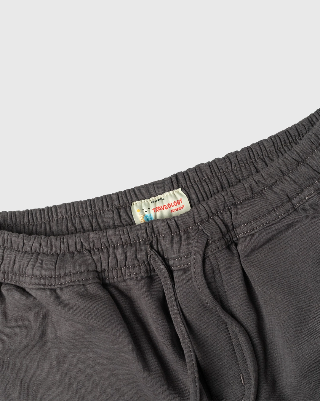 Short Fleece Cargo Dark Grey - Gambar 6