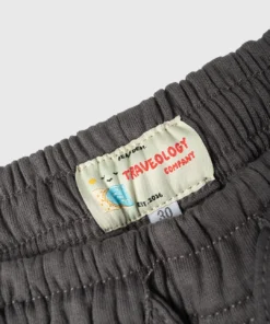 Alternative view of Short Fleece Cargo Dark Grey