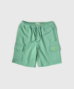 Short Fleece Cargo Mint