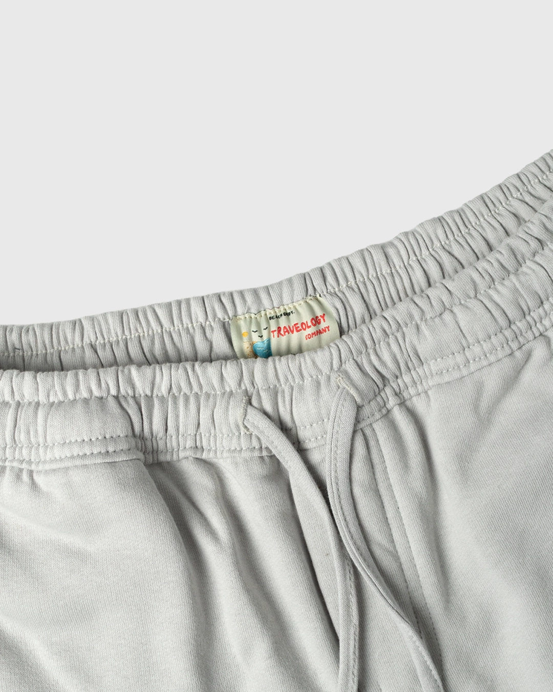 Short Fleece Cargo Light Grey - Gambar 7