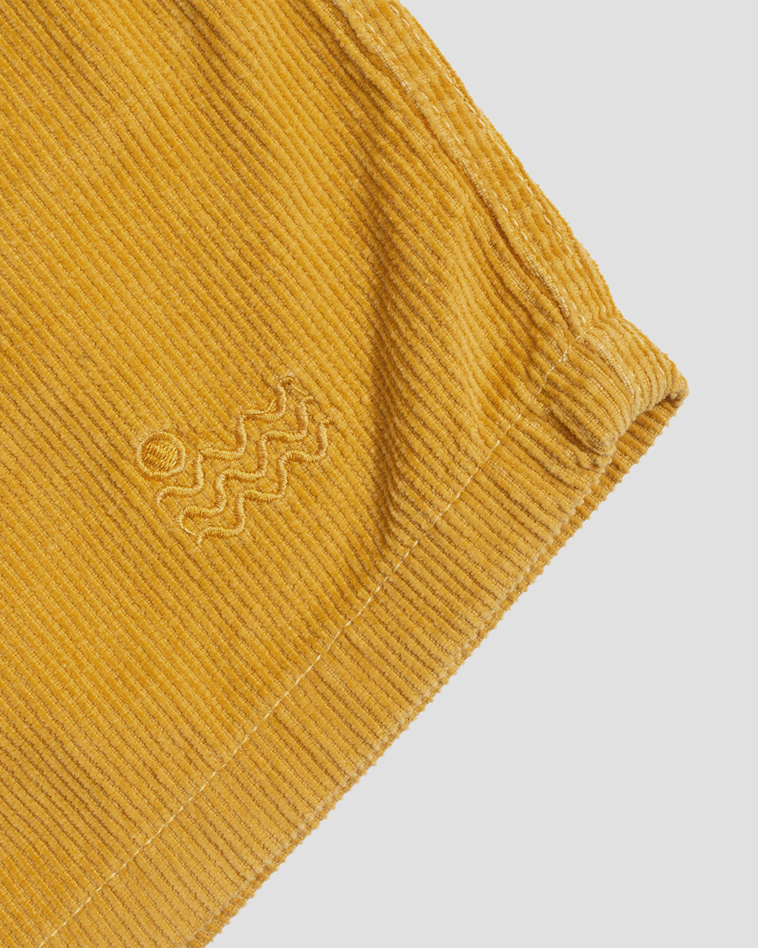 Short Cordu Mustard - Gambar 2